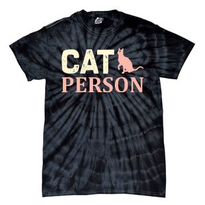 Cat Persom Tie-Dye T-Shirt