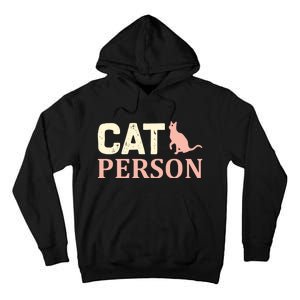 Cat Persom Tall Hoodie