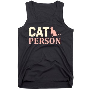 Cat Persom Tank Top