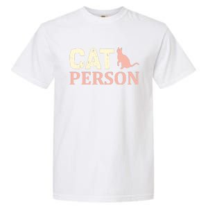 Cat Persom Garment-Dyed Heavyweight T-Shirt