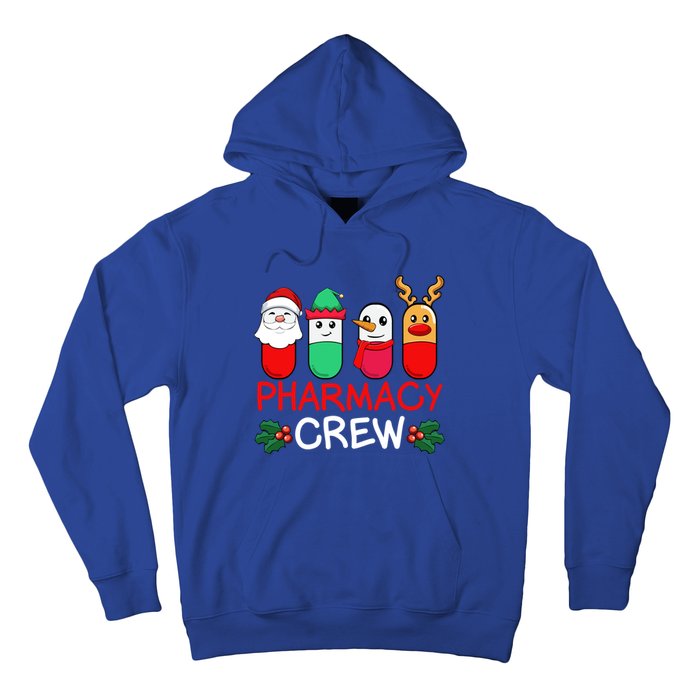 Christmas Pharmacy Crew Pharmacist Santa Snow Pills Xmas Gift Hoodie