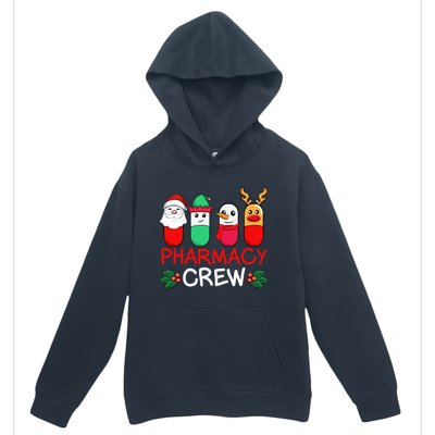 Christmas Pharmacy Crew Pharmacist Santa Snow Pills Xmas Gift Urban Pullover Hoodie