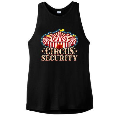 Circus Party Circus Security Ladies PosiCharge Tri-Blend Wicking Tank