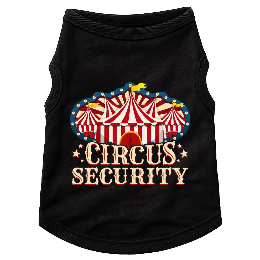 Circus Party Circus Security Doggie Tank
