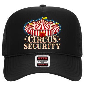 Circus Party Circus Security High Crown Mesh Back Trucker Hat