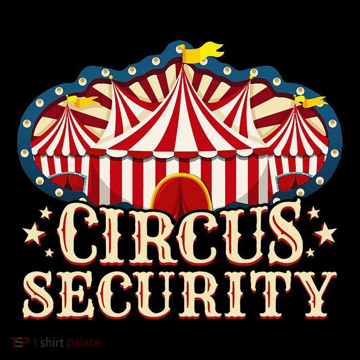 Circus Party Circus Security Apron