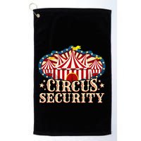 Circus Party Circus Security Golf Towel