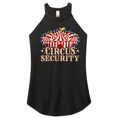 Circus Party Circus Security Women's Perfect Tri Rocker Tank