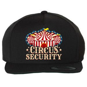 Circus Party Circus Security Wool Snapback Cap