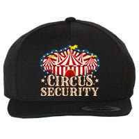 Circus Party Circus Security Wool Snapback Cap