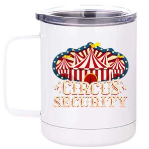 Circus Party Circus Security 12 oz Stainless Steel Tumbler Cup