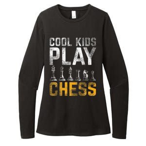 Cool Play Chess Womens CVC Long Sleeve Shirt