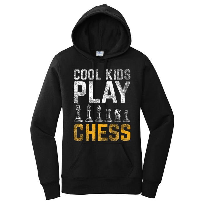 Cool Play Chess Women's Pullover Hoodie