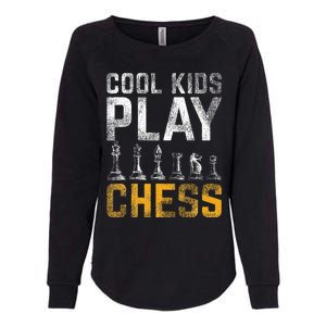 Cool Play Chess Womens California Wash Sweatshirt