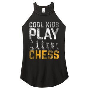 Cool Play Chess Women's Perfect Tri Rocker Tank