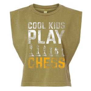 Cool Play Chess Garment-Dyed Women's Muscle Tee