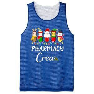 Christmas Pharmacy Crew Santa Reindeer Costume Pharmacist Gift Mesh Reversible Basketball Jersey Tank