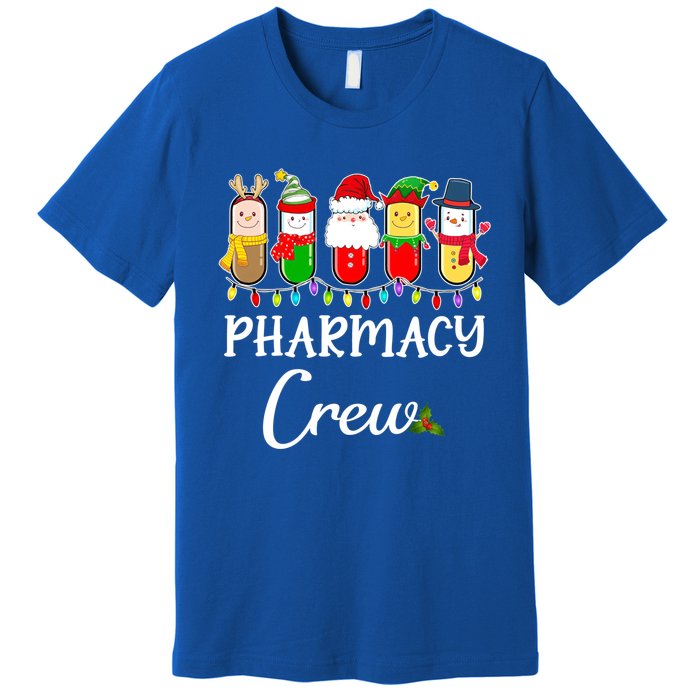 Christmas Pharmacy Crew Santa Reindeer Costume Pharmacist Gift Premium T-Shirt