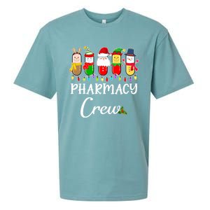 Christmas Pharmacy Crew Santa Reindeer Costume Pharmacist Gift Sueded Cloud Jersey T-Shirt