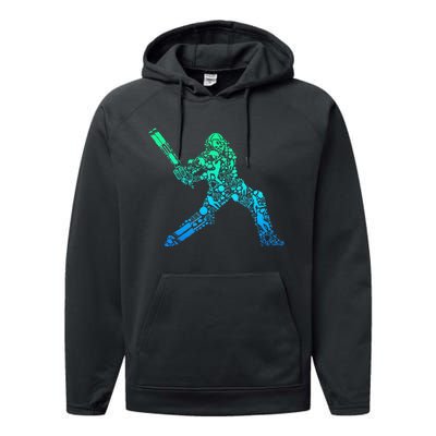 Cricket Player Performance Fleece Hoodie