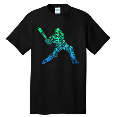 Cricket Player Tall T-Shirt