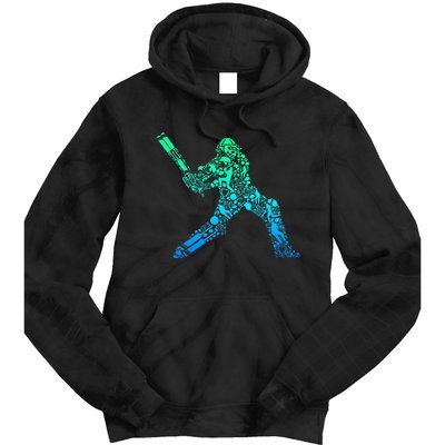 Cricket Player Tie Dye Hoodie