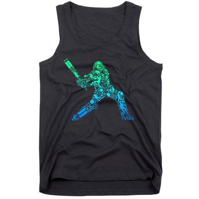 Cricket Player Tank Top