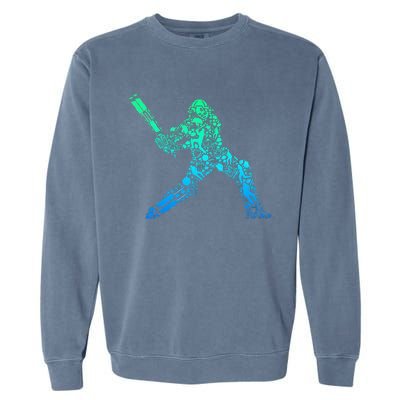 Cricket Player Garment-Dyed Sweatshirt