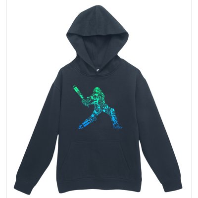 Cricket Player Urban Pullover Hoodie