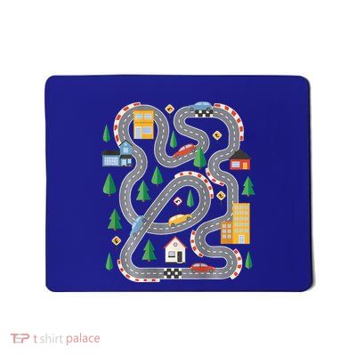 Cool Playmat Car Race Track Fathers Day Mousepad