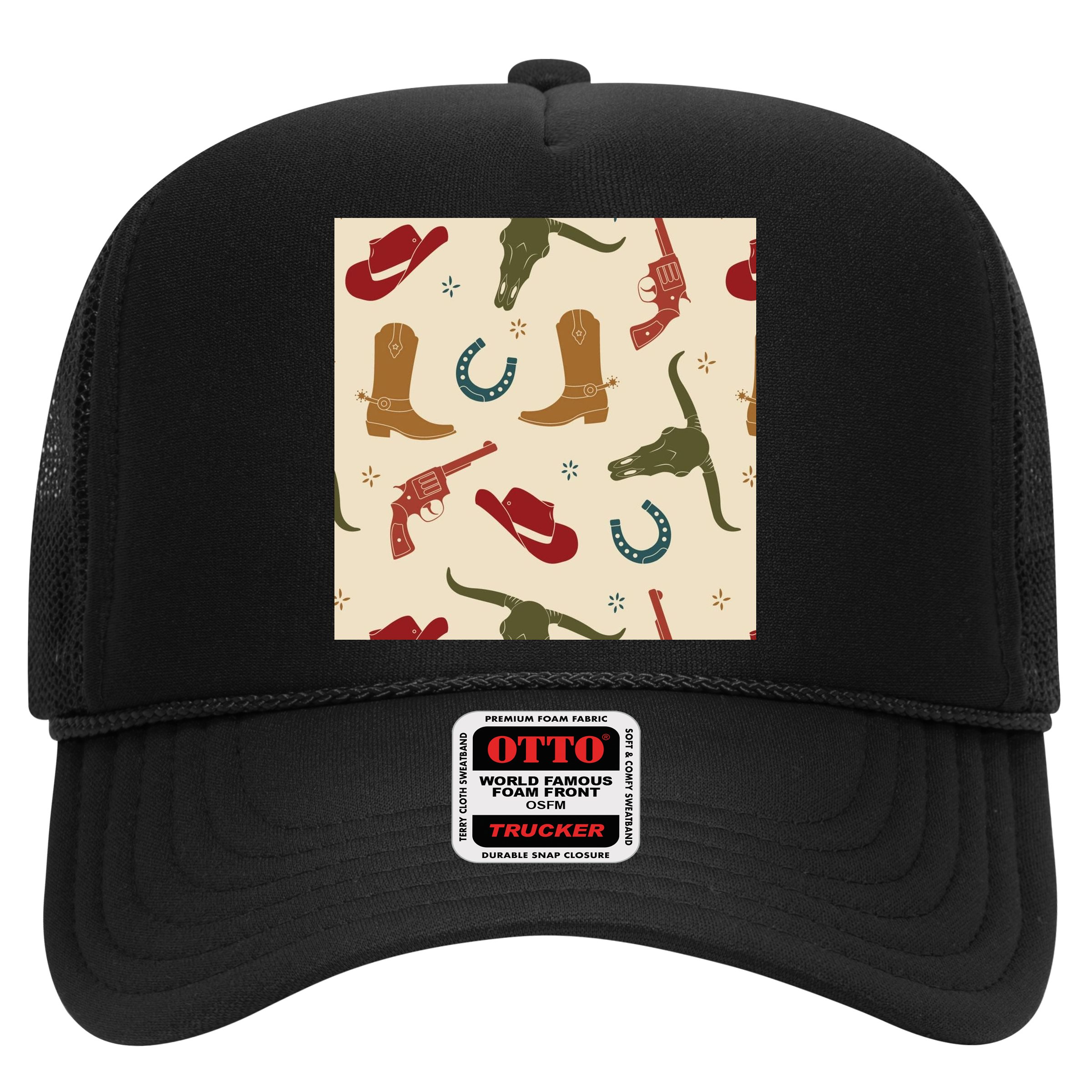 Cowboy Pattern Hat