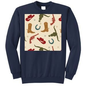 Cowboy Pattern Sweatshirt