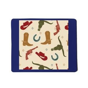 Cowboy Pattern Mousepad