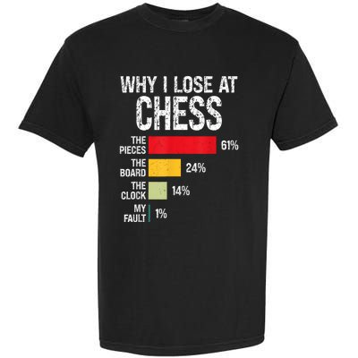 Chess Player Coach Lover Joke For Board Game Geek Women Garment-Dyed Heavyweight T-Shirt