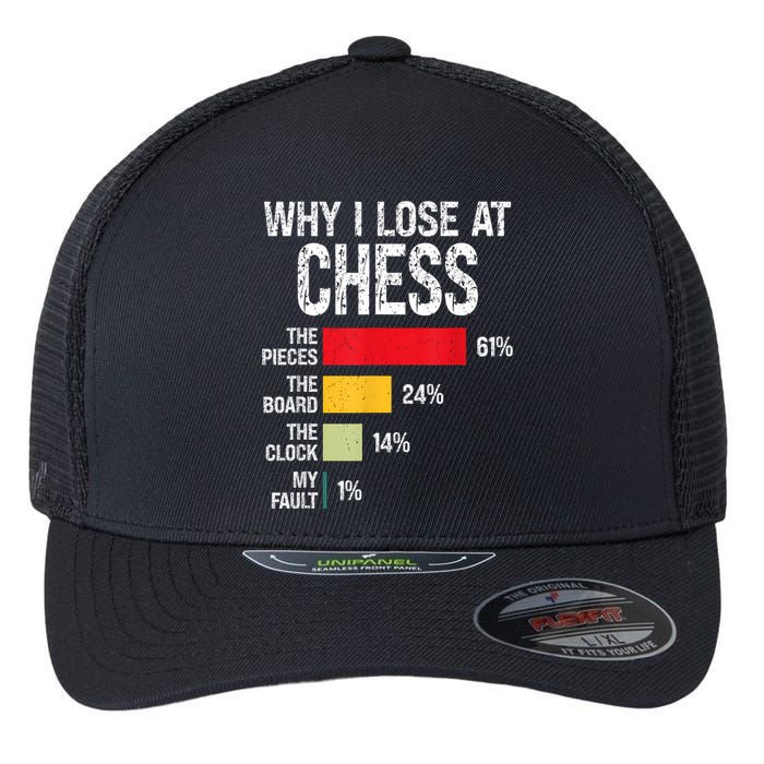 Chess Player Coach Lover Joke For Board Game Geek Women Flexfit Unipanel Trucker Cap