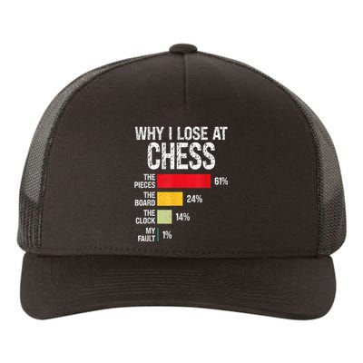 Chess Player Coach Lover Joke For Board Game Geek Women Yupoong Adult 5-Panel Trucker Hat