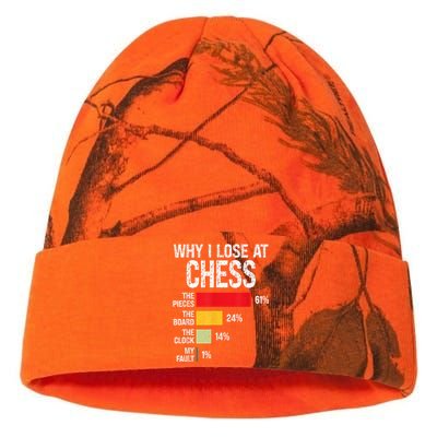 Chess Player Coach Lover Joke For Board Game Geek Women Kati Licensed 12" Camo Beanie