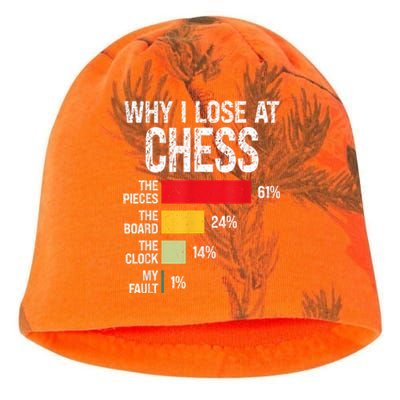 Chess Player Coach Lover Joke For Board Game Geek Women Kati - Camo Knit Beanie