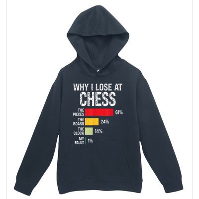 Chess Player Coach Lover Joke For Board Game Geek Women Urban Pullover Hoodie