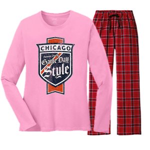 Chicago Pride Women's Long Sleeve Flannel Pajama Set 