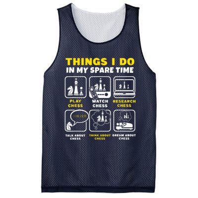 Chesss Player Mesh Reversible Basketball Jersey Tank