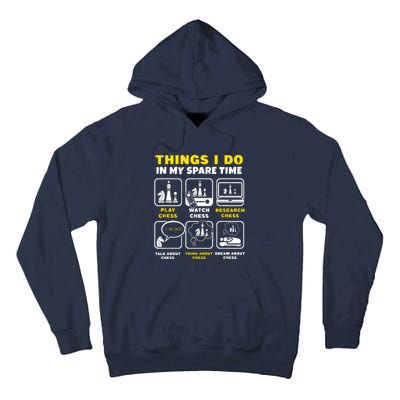 Chesss Player Tall Hoodie