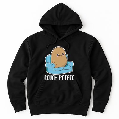 Couch Potato Cute Kawaii Funny Potato Costume Hoodie