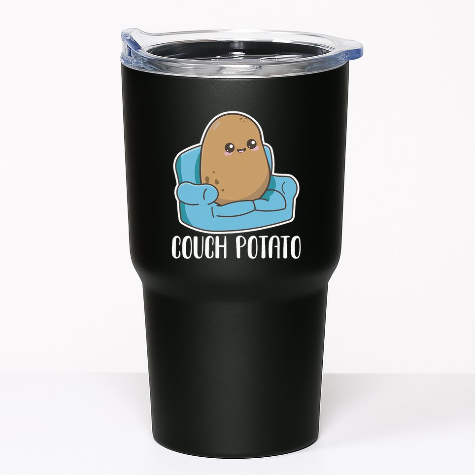 Couch Potato Cute Kawaii Funny Potato Costume Tumbler