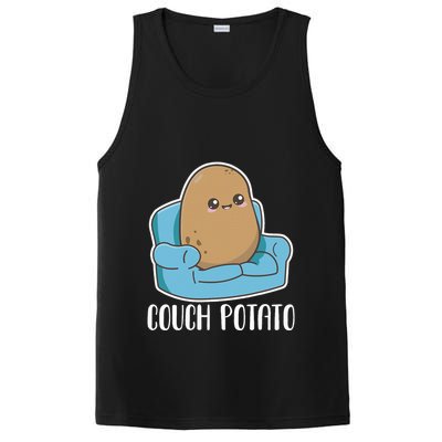 Couch Potato Cute Kawaii Funny Potato Costume PosiCharge Competitor Tank
