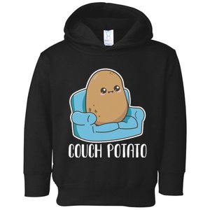 Couch Potato Cute Kawaii Funny Potato Costume Toddler Hoodie