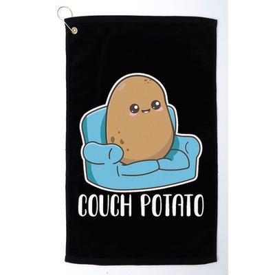 Couch Potato Cute Kawaii Funny Potato Costume Golf Towel