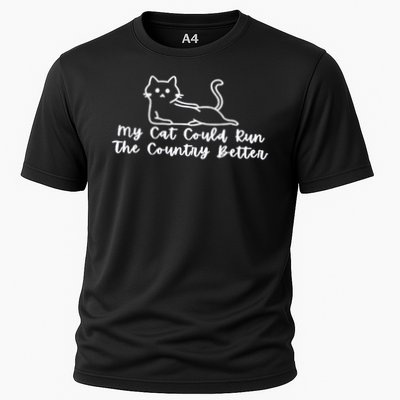 Cat Politician Performance Shirt