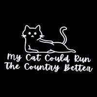 Cat Politician Cooling Performance Crew T-Shirt