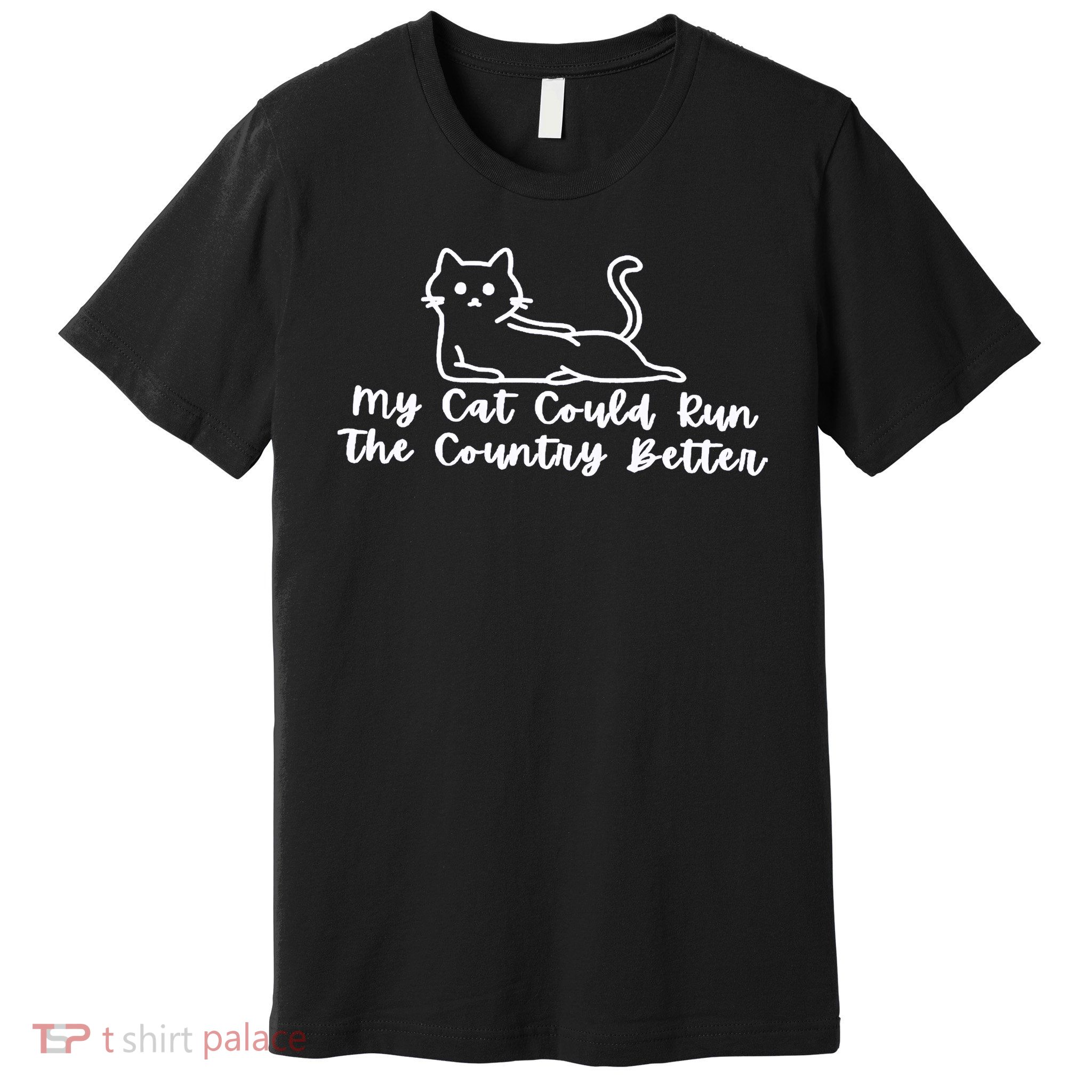 Cat Politician Premium T-Shirt